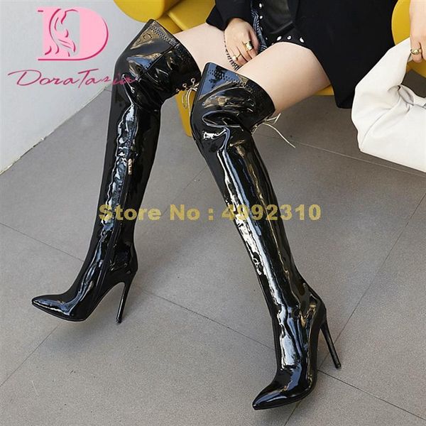 boots big size 32-44 female sole thin high heels pointed toe zip women autumn woman shoes, Black
boots big size 32-44 female sole thin high heels pointed toe zip women autumn woman shoes, Black