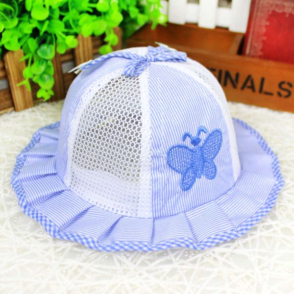 striped butterfly basin hat frill princess hat sunscreen rope breathable baby sunshade net hat summer, Yellow
striped butterfly basin hat frill princess hat sunscreen rope breathable baby sunshade net hat summer, Yellow