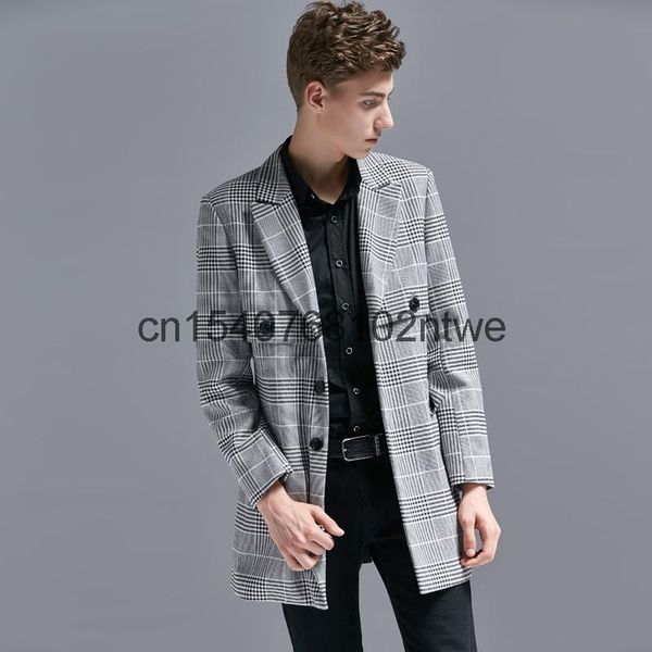 plaid suit men's large spring and autumn single breasted fashion coat 1154 suits & blazers, White;black
plaid suit men's large spring and autumn single breasted fashion coat 1154 suits & blazers, White;black