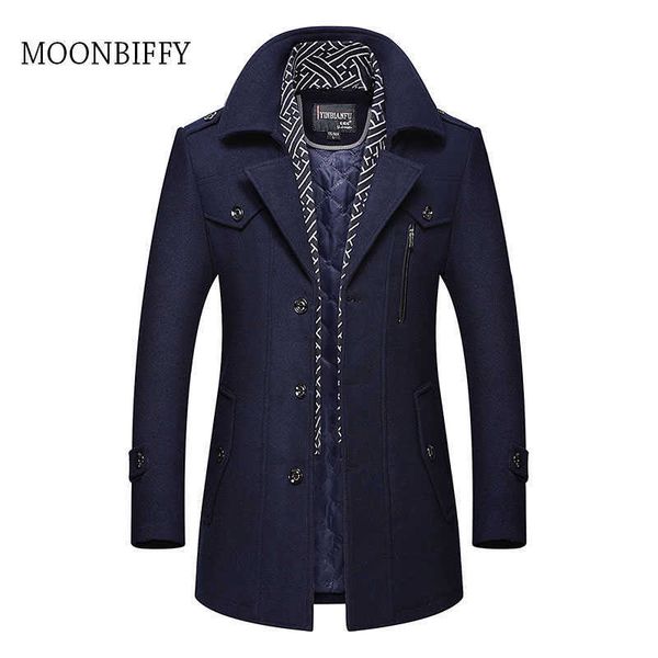 men winter wool coat men's casual brand solid color wool blends woolen pea coat male trench coat overcoat 211011, Tan;black
men winter wool coat men's casual brand solid color wool blends woolen pea coat male trench coat overcoat 211011, Tan;black