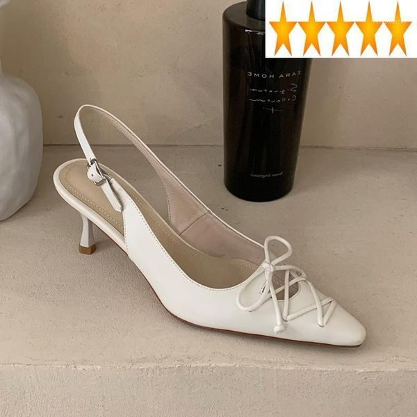 sandals toe office pointed ladies elegant high heels women cross-tied bowknot hollow out genuine leather sandal summer stiletto1, Black
sandals toe office pointed ladies elegant high heels women cross-tied bowknot hollow out genuine leather sandal summer stiletto1, Black