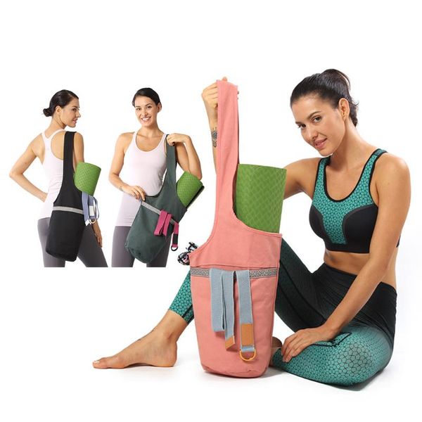 yoga mat bag with large size pocket and zipper canvas shoulder storage backpack tote carrier for women fitness mats
yoga mat bag with large size pocket and zipper canvas shoulder storage backpack tote carrier for women fitness mats