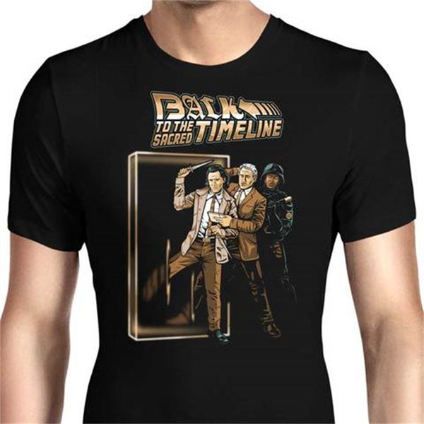 Fashion movie letter printing pattern round neck men's and women's short-sleeved T-shirts are comfortable and relaxed, White;black
Fashion movie letter printing pattern round neck men's and women's short-sleeved T-shirts are comfortable and relaxed, White;black