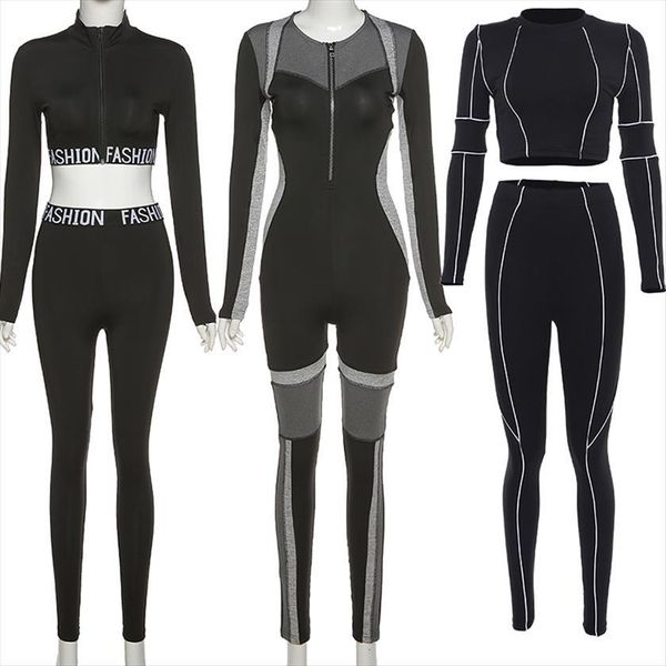 2 pieces set tracksuit womens pants long sleeve crop letters print elastic high waist leggings sportswear slim outfit women, White
2 pieces set tracksuit womens pants long sleeve crop letters print elastic high waist leggings sportswear slim outfit women, White