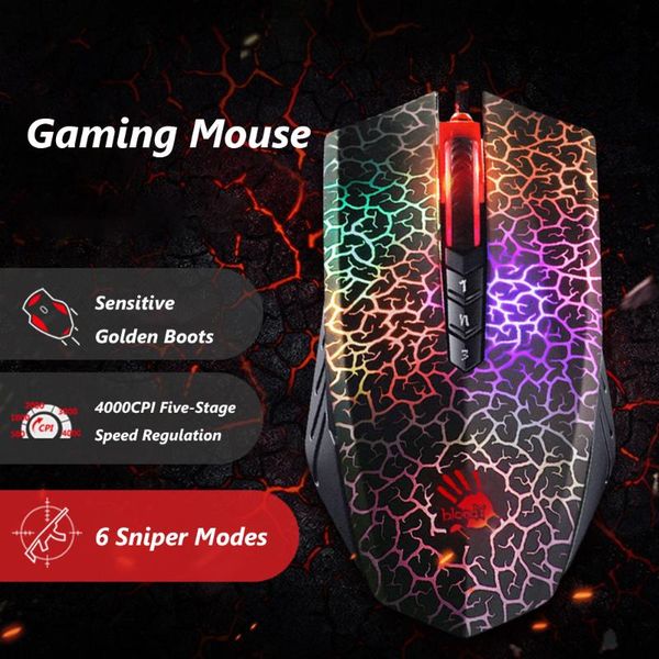 mice 2021 usb optical gaming mouse for bloody a70 a90 4000dpi colorful glare wired professional gamer mouce pc laptop
mice 2021 usb optical gaming mouse for bloody a70 a90 4000dpi colorful glare wired professional gamer mouce pc laptop