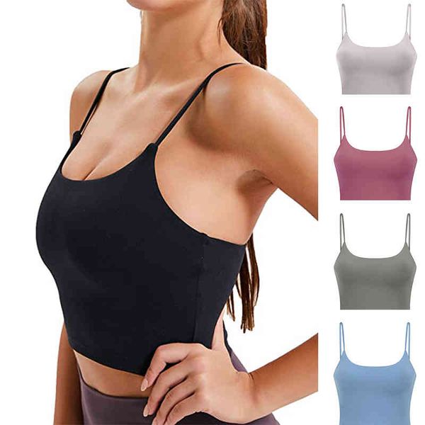 women padded sports bra fitness workout running shirts yoga tank longline cami with built in
women padded sports bra fitness workout running shirts yoga tank longline cami with built in