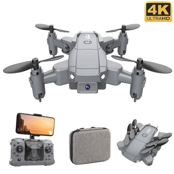 

drones ky905 mini drone with 4k camera hd foldable one-key return wifi fpv follow me rc helicopter professional quadcopter toys