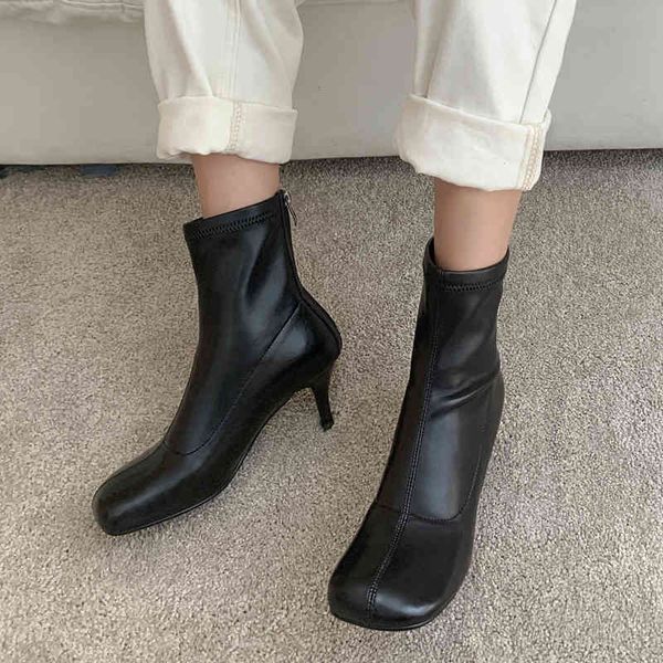 boots elegant women winter genuine leather autumn high heels side zipper est wedding dancing shoes woman 891f, Black
boots elegant women winter genuine leather autumn high heels side zipper est wedding dancing shoes woman 891f, Black