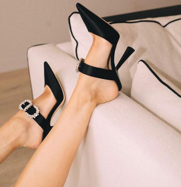 moraima snc pointed toe high heel sandal for woman crystal embellished dress shoes ladies party wedding heels black pink sandals
moraima snc pointed toe high heel sandal for woman crystal embellished dress shoes ladies party wedding heels black pink sandals