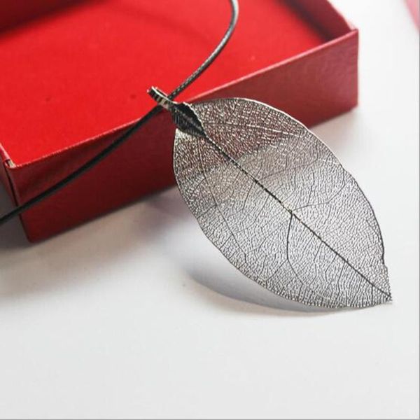 vintage charms leaf pendant necklaces natural statement sweater neckalce for women gift wholesale, Silver
vintage charms leaf pendant necklaces natural statement sweater neckalce for women gift wholesale, Silver