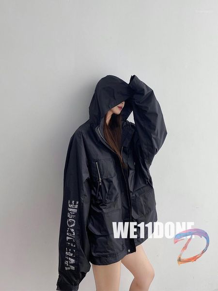 men's jackets men women we11done jacket call-weather lightweight functional assault hooded oversize welldone trend, Black;brown
men's jackets men women we11done jacket call-weather lightweight functional assault hooded oversize welldone trend, Black;brown