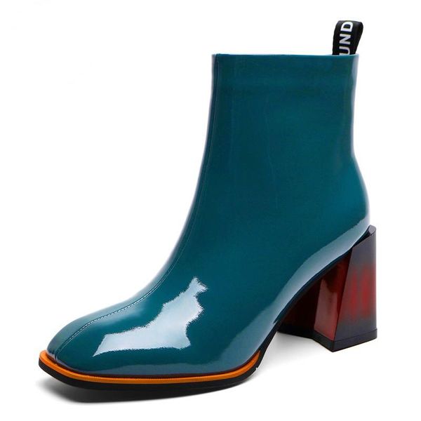 boots genuine leather women's shoes 2021 winter autumn office blue black ankle 34-40 size square toe 6cm high heels
boots genuine leather women's shoes 2021 winter autumn office blue black ankle 34-40 size square toe 6cm high heels