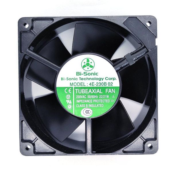 fans & coolings original bi-sonic 4e-230b ac230v 50/60hz 22/21w 120x120x38mm all metal high temperature resistance cooling fan
fans & coolings original bi-sonic 4e-230b ac230v 50/60hz 22/21w 120x120x38mm all metal high temperature resistance cooling fan