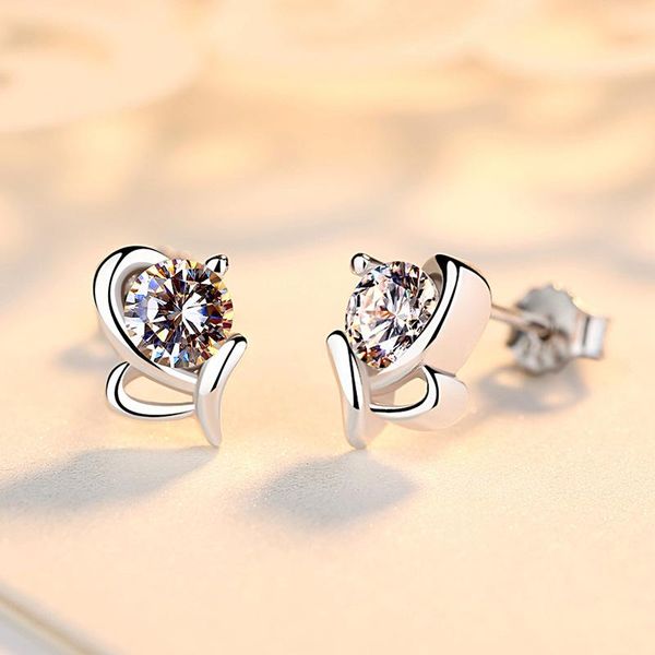 stud s925 sterling silver earring for women diamond butterfly earrings fine jewelry gift female boucle d'oreille, Golden;silver
stud s925 sterling silver earring for women diamond butterfly earrings fine jewelry gift female boucle d'oreille, Golden;silver