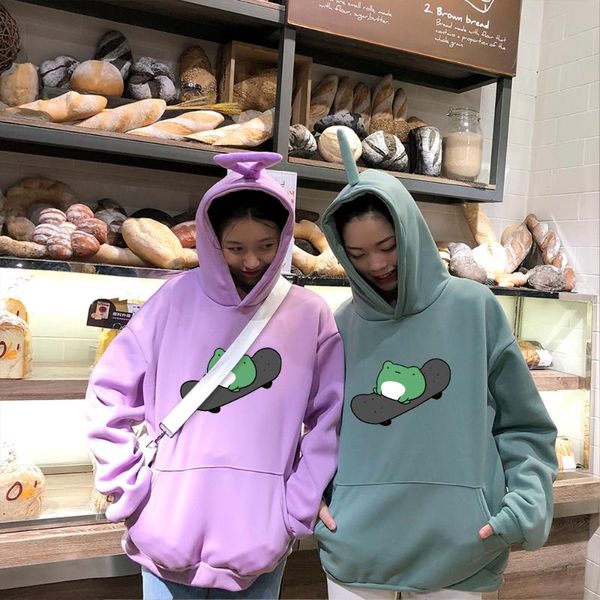 women's hoodies & sweatshirts long sleeve hoody autumn female pullover mujer moletom feminino women harajuku frog printed loose super c, Black
women's hoodies & sweatshirts long sleeve hoody autumn female pullover mujer moletom feminino women harajuku frog printed loose super c, Black
