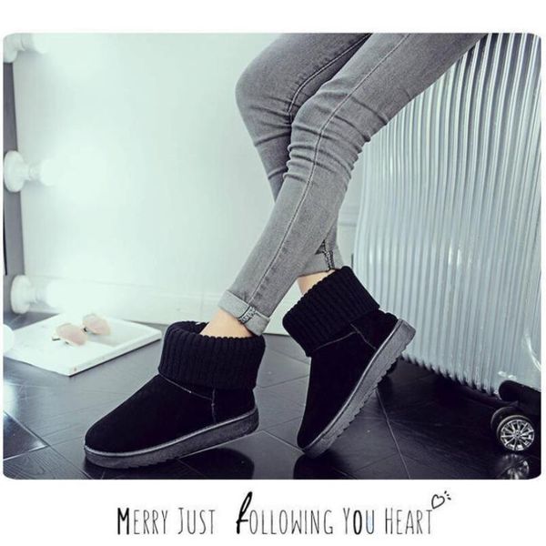 boots women winter warm snow ladies plush ankle female slip on flat casual shoes waterproof ultralight footwear, Black
boots women winter warm snow ladies plush ankle female slip on flat casual shoes waterproof ultralight footwear, Black
