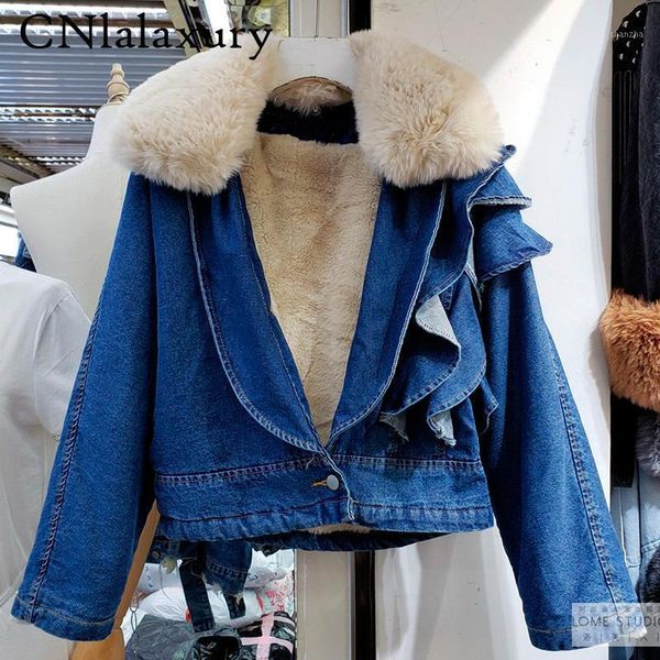 women's jackets autumn winter loose denim women oversized fur collar velvet padded vintage parkas thick warm jeans coat outerwear1 r5a8, Black;brown
women's jackets autumn winter loose denim women oversized fur collar velvet padded vintage parkas thick warm jeans coat outerwear1 r5a8, Black;brown