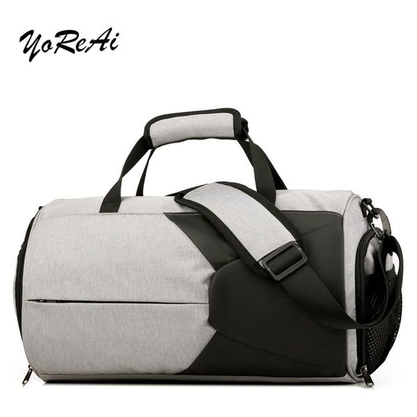 duffel bags nylon pack waterproof sports gym baggage dry wet separation luggage fitness training yoga shoulder bag with shoes
duffel bags nylon pack waterproof sports gym baggage dry wet separation luggage fitness training yoga shoulder bag with shoes