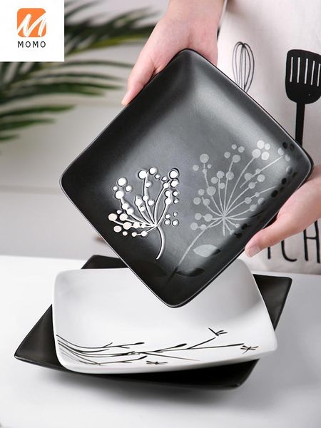 japanese retro ceramic plate household personalized simple dinner creative cold dish storage bottles & jars
japanese retro ceramic plate household personalized simple dinner creative cold dish storage bottles & jars