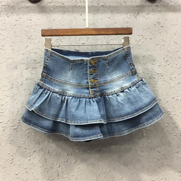 skirts 2021 spring summer fashion women high waisted bleached ruffled blue denim skirt , woman korean style jeans, Black
skirts 2021 spring summer fashion women high waisted bleached ruffled blue denim skirt , woman korean style jeans, Black