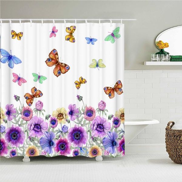 shower curtains 3d bathroom with pink butterfly flower curtain, lovely blush and grey fabric 12 hooks 72 "x72"
shower curtains 3d bathroom with pink butterfly flower curtain, lovely blush and grey fabric 12 hooks 72 "x72"
