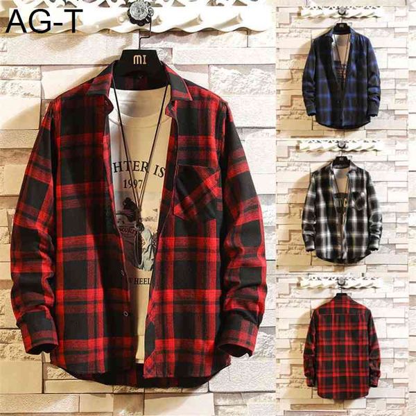 black red plaid coat for boys and teenagers korean fashion handsome inch autumn leisure long sleeve shirt, White;black
black red plaid coat for boys and teenagers korean fashion handsome inch autumn leisure long sleeve shirt, White;black