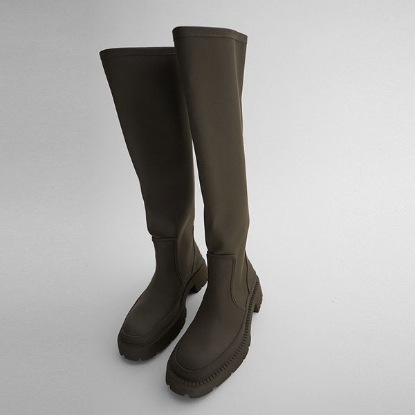 boot female designer knighthood girl retro fashion rain boots winter craft ladies shoes water, Black
boot female designer knighthood girl retro fashion rain boots winter craft ladies shoes water, Black
