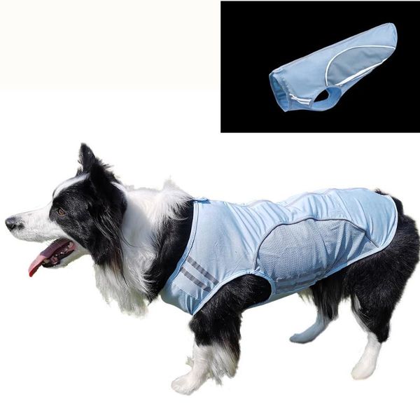 dog apparel clothes thin vest reflective breathable mesh cloth pet t-shirt 
dog apparel clothes thin vest reflective breathable mesh cloth pet t-shirt