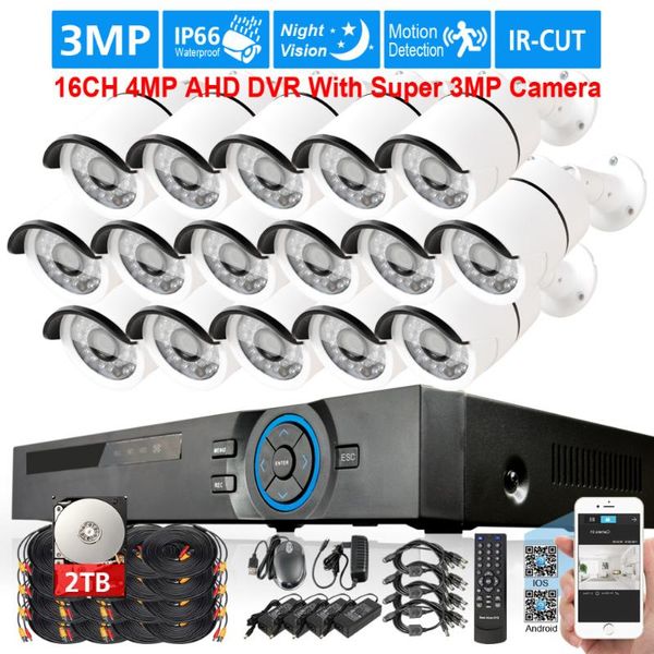 super hd 16ch 4mp dvr system 16pcs 3.0mp 2048x1536 ahd waterproof ir camera p2p security cctv video surveillance set systems
super hd 16ch 4mp dvr system 16pcs 3.0mp 2048x1536 ahd waterproof ir camera p2p security cctv video surveillance set systems
