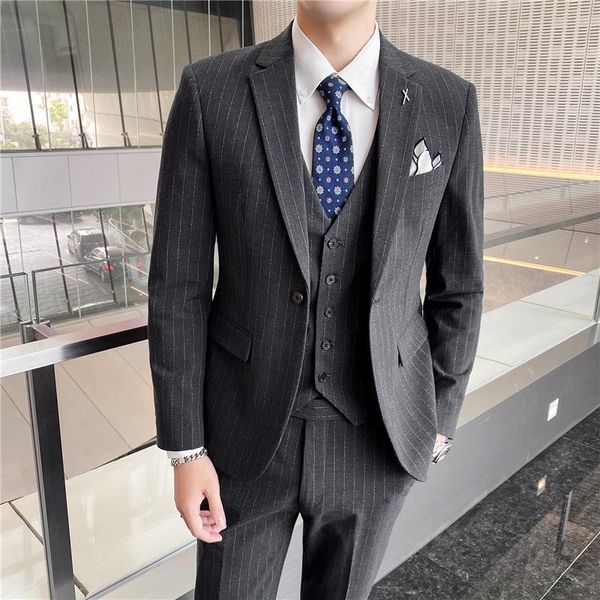 men's suits & blazers small suit large korean fashion slim casual bridegroom's wedding dress business, White;black
men's suits & blazers small suit large korean fashion slim casual bridegroom's wedding dress business, White;black