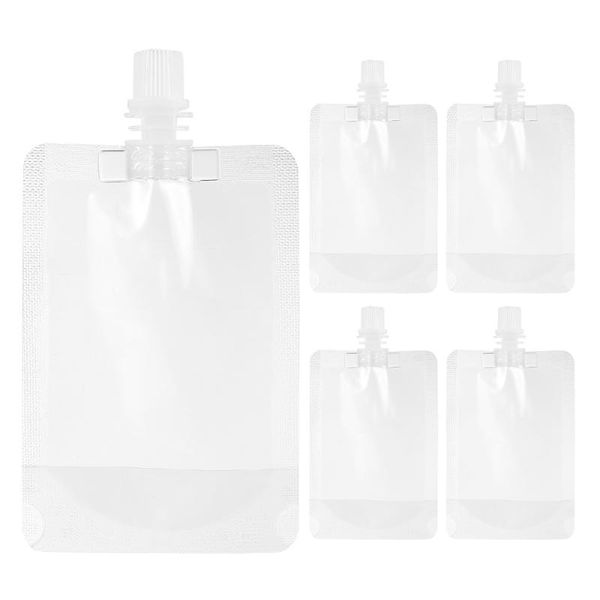 cabilock 50pcs disposable drink containers -grade soy storage pouches concealable flasks with funnel water bottles
cabilock 50pcs disposable drink containers -grade soy storage pouches concealable flasks with funnel water bottles