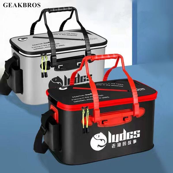 fishing accessories 44/50cm bucket tackle bag folding eva live fish box hand outdoor waterproof camping hiking water storage
fishing accessories 44/50cm bucket tackle bag folding eva live fish box hand outdoor waterproof camping hiking water storage