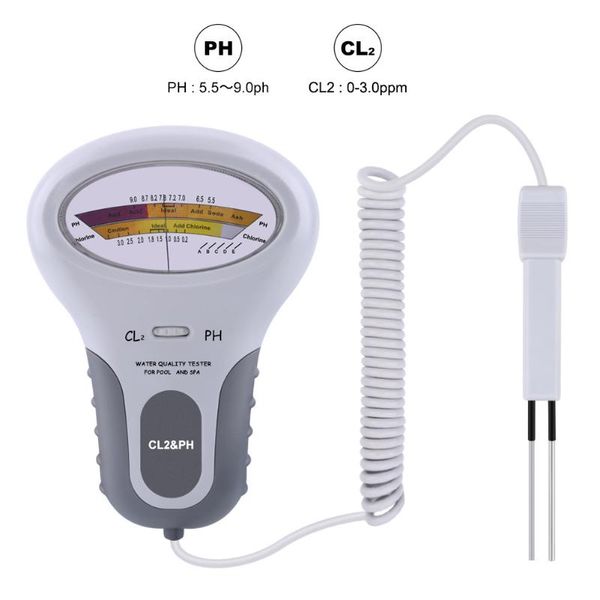 meters water quality ph cl2 level tester portable swimming pool spa analytical instruments chlorine meter for aquarium
meters water quality ph cl2 level tester portable swimming pool spa analytical instruments chlorine meter for aquarium