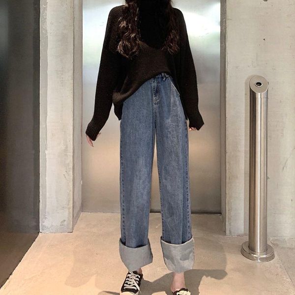 light blue jeans for women washed retro high waist straight long loose wide leg trousers streetwear pants women's
light blue jeans for women washed retro high waist straight long loose wide leg trousers streetwear pants women's