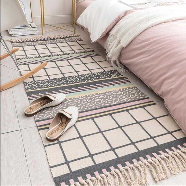 bohemian home cotton hand woven geometric rugs tassels door mat coffee bar el carpet carpets
bohemian home cotton hand woven geometric rugs tassels door mat coffee bar el carpet carpets