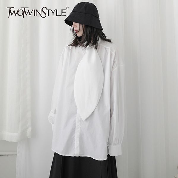 white bowknot women's shirt long sleeve blouses casual female shirts clothes korean fashionable 210524
white bowknot women's shirt long sleeve blouses casual female shirts clothes korean fashionable 210524