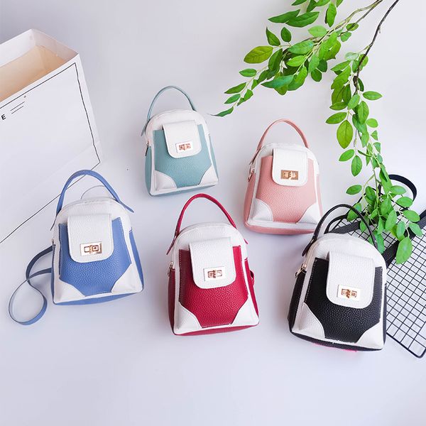 handbag xiaobao women's 2021 fashion versatile foreign color contrast backpack texture small handmade bag
handbag xiaobao women's 2021 fashion versatile foreign color contrast backpack texture small handmade bag