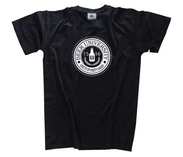beer university-university beer alcohol party disco t-shirt s-3xl, White;black
beer university-university beer alcohol party disco t-shirt s-3xl, White;black