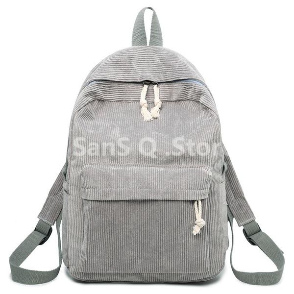 backpack 2021 women preppy style soft fabric female corduroy design school teenage girls striped mochila feminina bagpack
backpack 2021 women preppy style soft fabric female corduroy design school teenage girls striped mochila feminina bagpack