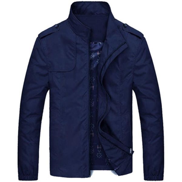 jacket men spring and autumn men's stand-up collar thin youth casual large size windbreaker jackets, Black;brown
jacket men spring and autumn men's stand-up collar thin youth casual large size windbreaker jackets, Black;brown