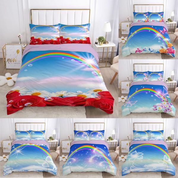 bedding sets rainbow set rose flower pink duvets cover butterfly gilrs women quilts/comforters covers king full size bedclothes
bedding sets rainbow set rose flower pink duvets cover butterfly gilrs women quilts/comforters covers king full size bedclothes