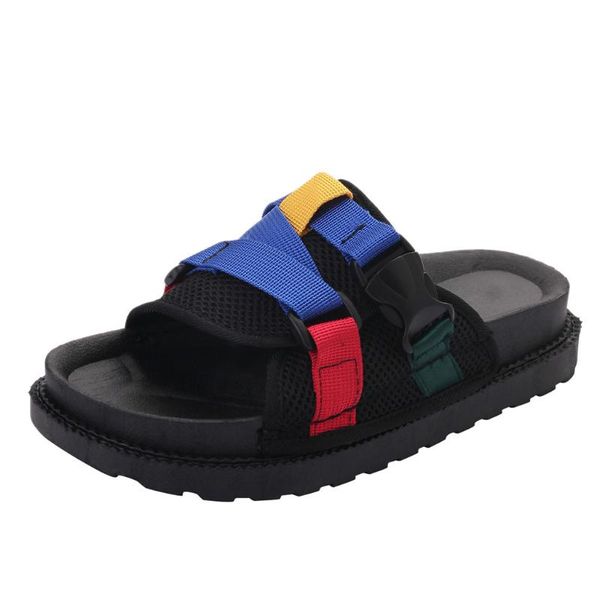slippers sagace cane platform round toe casual open breathable slip-on rome weight soft bottom buckle shoes, Black
slippers sagace cane platform round toe casual open breathable slip-on rome weight soft bottom buckle shoes, Black