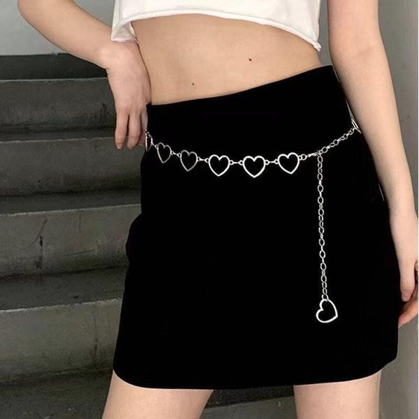belts fashion punk ladies waist chain love hollow gold silver buckle all-match dress pants simple fine, Black;brown
belts fashion punk ladies waist chain love hollow gold silver buckle all-match dress pants simple fine, Black;brown