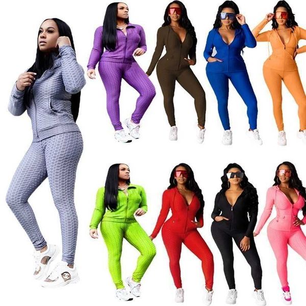 women 2 pieces outfits plain jacket pants ladies new fashion casual clothing yoga cardigan leggings tracksuit sportwear tqtt, White
women 2 pieces outfits plain jacket pants ladies new fashion casual clothing yoga cardigan leggings tracksuit sportwear tqtt, White