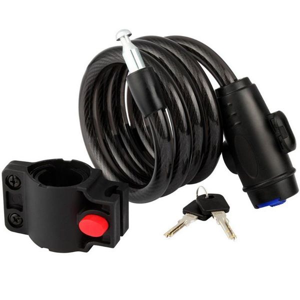 bike locks universal bicycle lock anti-theft chain accessories with key wire ring for motorcycle cycle mtb security
bike locks universal bicycle lock anti-theft chain accessories with key wire ring for motorcycle cycle mtb security