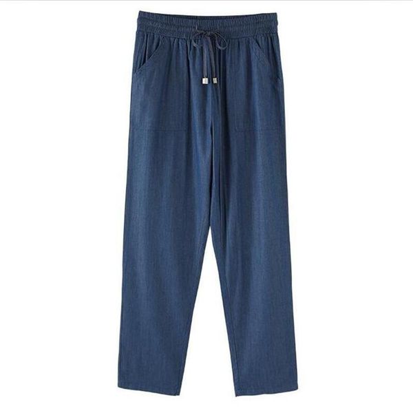 women blue jeans fashion 2021 spring casual pocket elastic waist denim pant drawstring rolled up crop plus size 7xl black women's
women blue jeans fashion 2021 spring casual pocket elastic waist denim pant drawstring rolled up crop plus size 7xl black women's