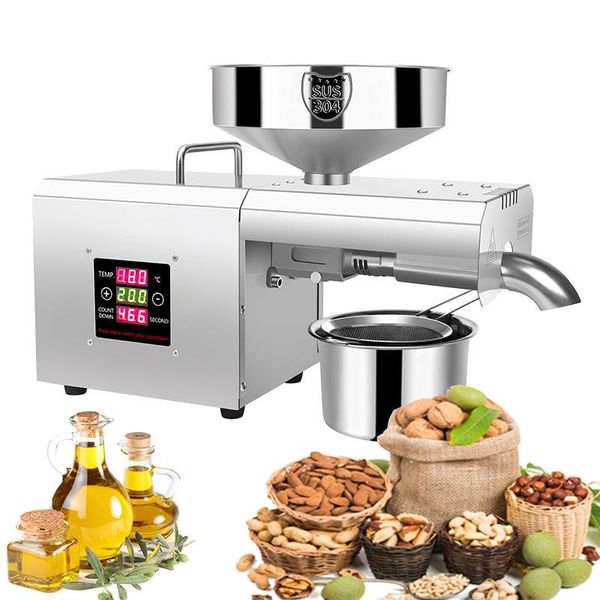 oil pressers intelligent press stainless steel automatic extraction machine sesame walnut extractor presser for home
oil pressers intelligent press stainless steel automatic extraction machine sesame walnut extractor presser for home