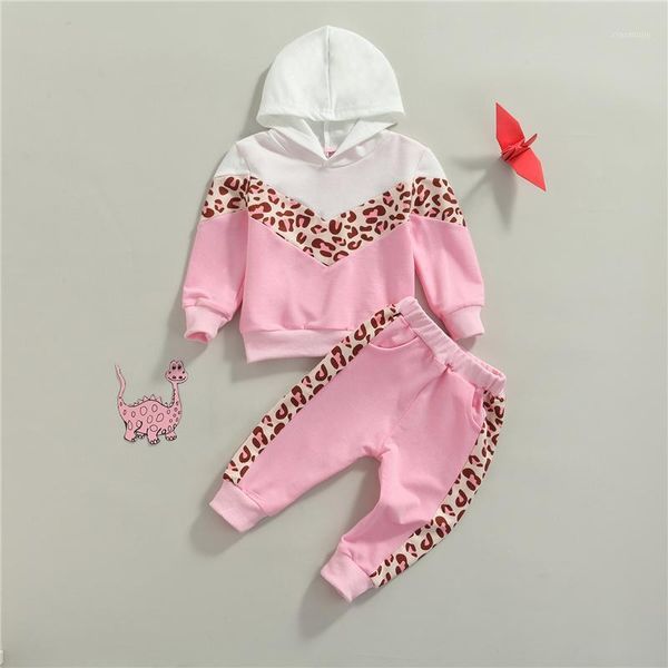 clothing sets 2pcs baby infant girls leopard print clothes girl color block hooded sweatshirt pants children's, White
clothing sets 2pcs baby infant girls leopard print clothes girl color block hooded sweatshirt pants children's, White