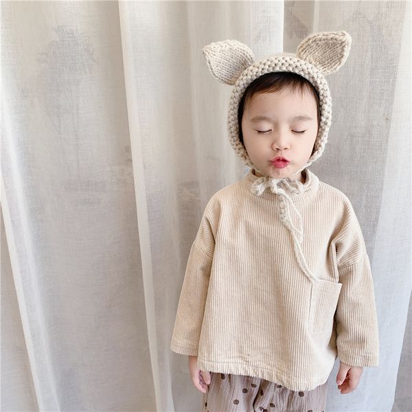 winter fleece lining oversized corduroy for children boys and girls casual long sleeve warm sweatshirts 210508, Black
winter fleece lining oversized corduroy for children boys and girls casual long sleeve warm sweatshirts 210508, Black