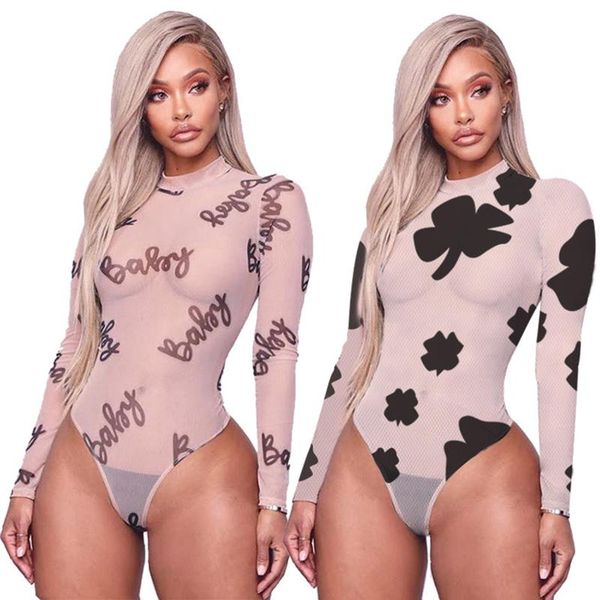 women's jumpsuits & rompers autumn , long-sleeved jumpsuits, net gauze printing, see-through tights, fashionable sexy, Black;white
women's jumpsuits & rompers autumn , long-sleeved jumpsuits, net gauze printing, see-through tights, fashionable sexy, Black;white